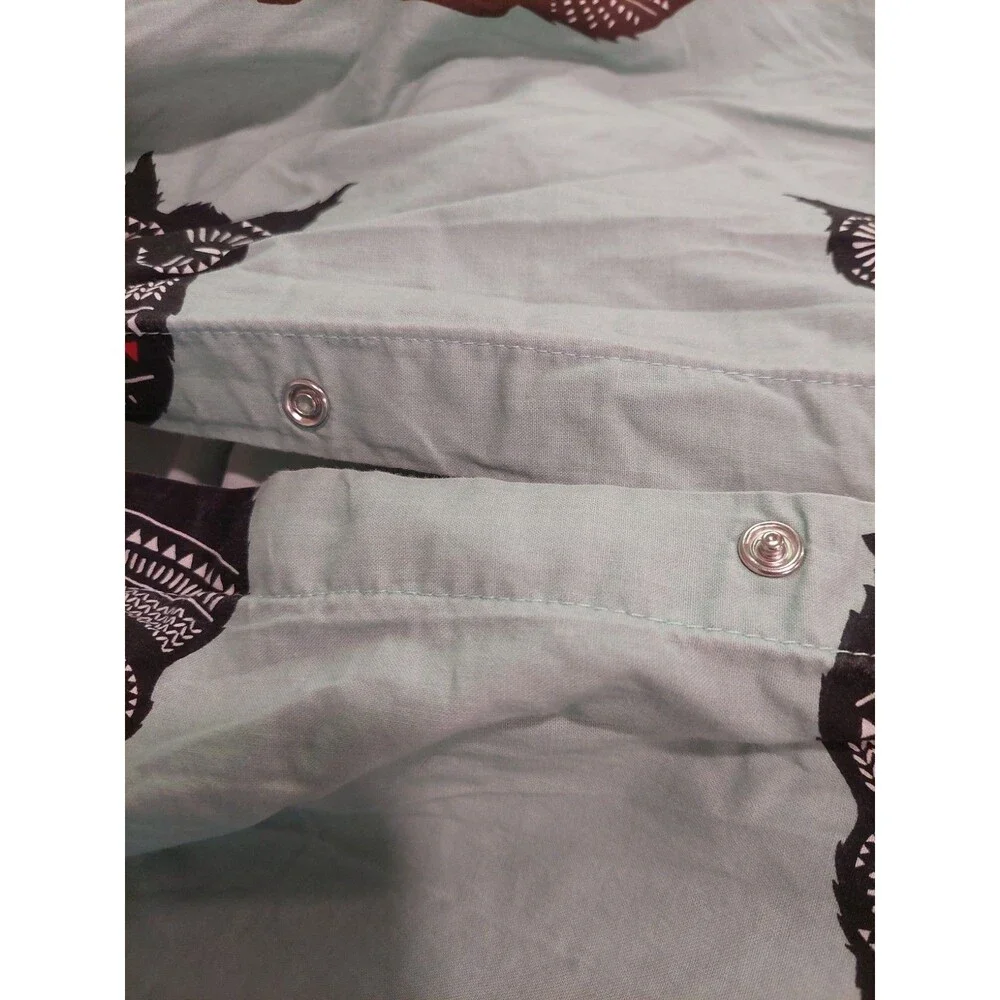 H&M teal owl